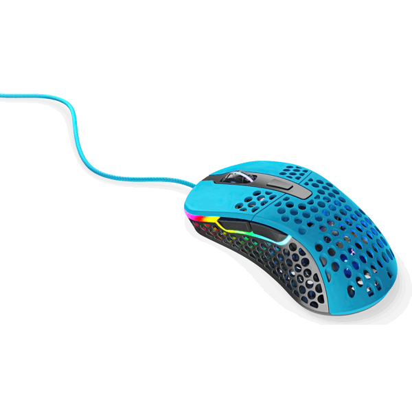 მაუსი Xtrfy M4 RGB Wired Gaming Mouse, USB, Blue