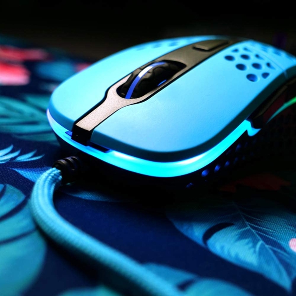 მაუსი Xtrfy M4 RGB Wired Gaming Mouse, USB, Blue