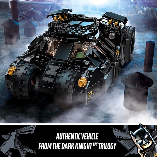 ასაწყობი მანქანა Lego 76239,  DC Batman Batmobile Tumbler: Scarecrow Showdown