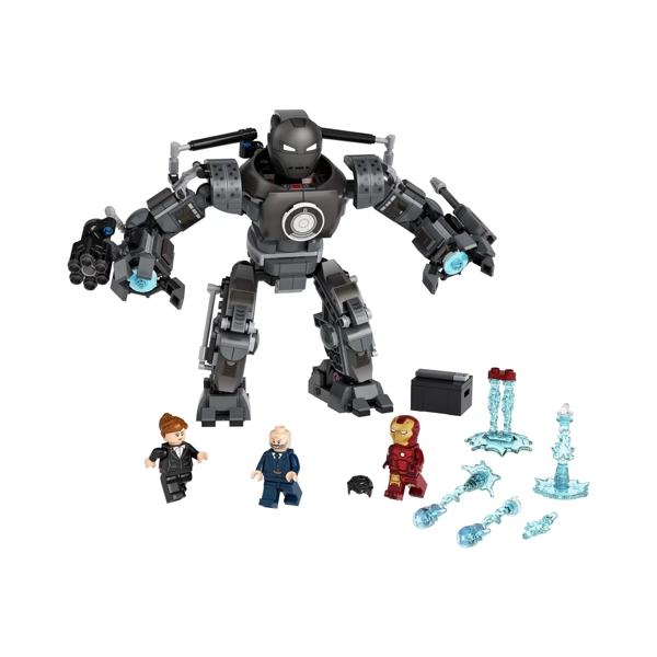 ასაწყობი რობოტი Lego 76190, Iron Man: Iron Monger Mayhem