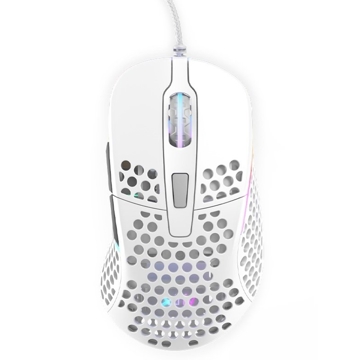 მაუსი Xtrfy M4 RGB Wired Gaming Mouse, USB, White