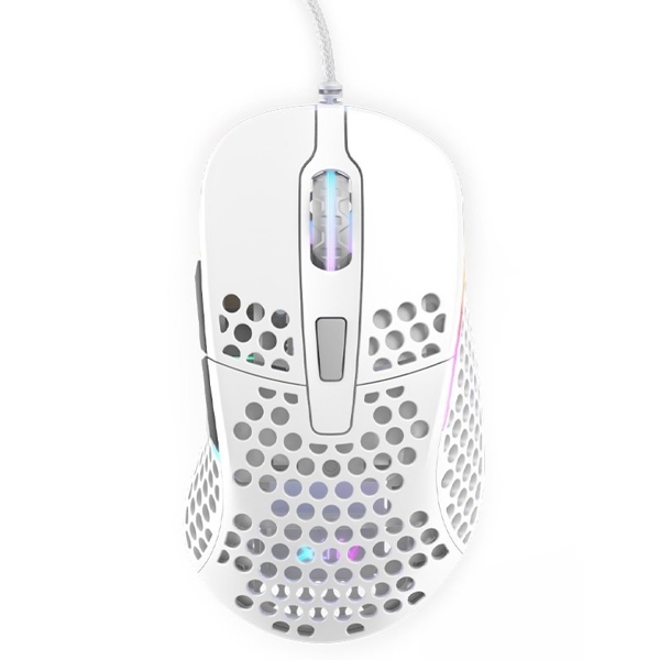 მაუსი Xtrfy M4 RGB Wired Gaming Mouse, USB, White