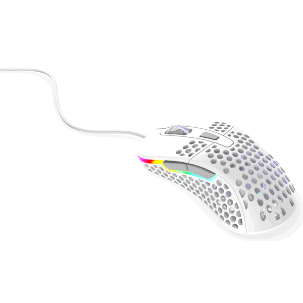 მაუსი Xtrfy M4 RGB Wired Gaming Mouse, USB, White