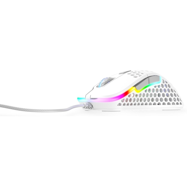 მაუსი Xtrfy M4 RGB Wired Gaming Mouse, USB, White