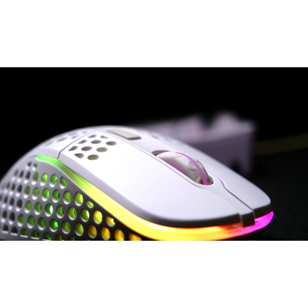 მაუსი Xtrfy M4 RGB Wired Gaming Mouse, USB, White