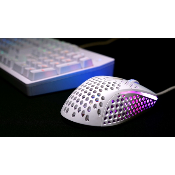 მაუსი Xtrfy M4 RGB Wired Gaming Mouse, USB, White