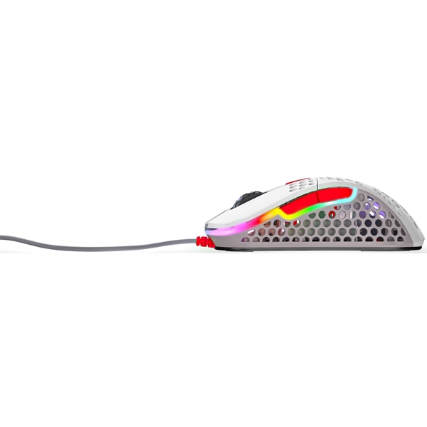 მაუსი Xtrfy M4 RGB Wired Retro Gaming Mouse, USB, Gray