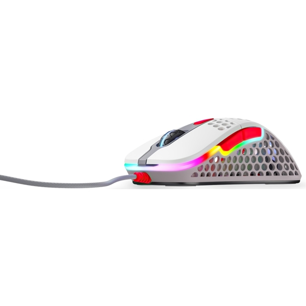 მაუსი Xtrfy M4 RGB Wired Retro Gaming Mouse, USB, Gray