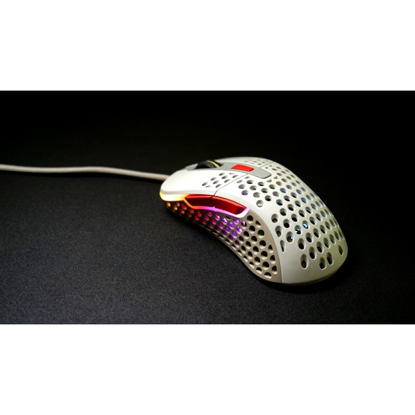 მაუსი Xtrfy M4 RGB Wired Retro Gaming Mouse, USB, Gray