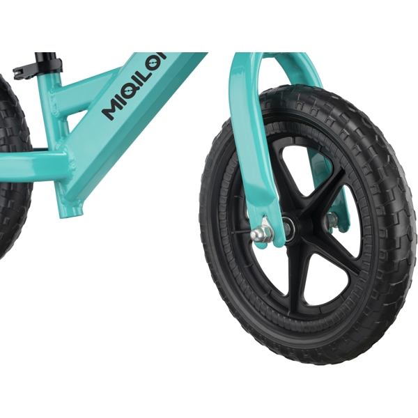 ბალანს ველოსიპედი Miqilong ZCY-HP12-TURQUOISE, Balance Bicycle HP 12" Blue