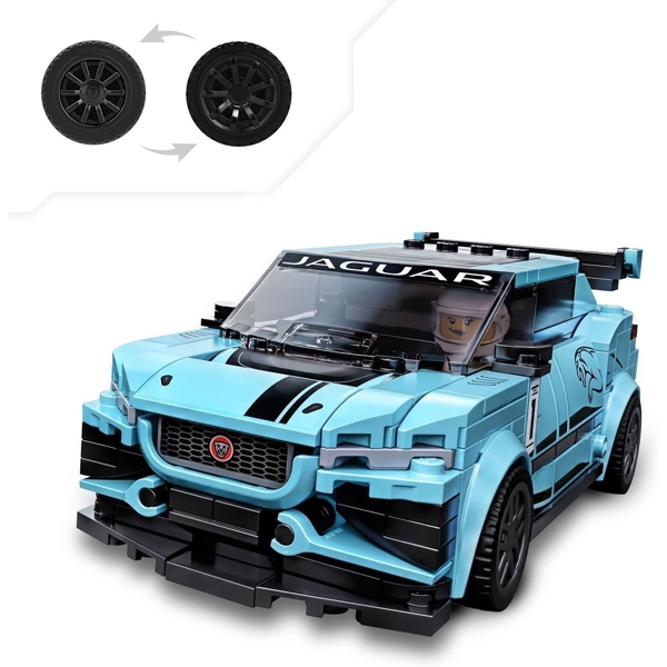 ასაწყობი მანქანა Lego 76898, Speed Champions Formula E Panasonic Jaguar