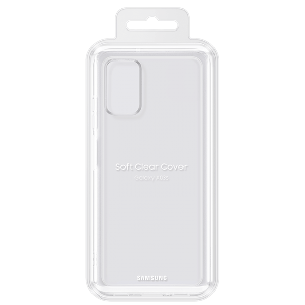 მობილურის ქეისი Samsung EF-QA037TTEGRU Soft Clear Cover  A03S Transparent