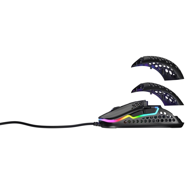 მაუსი Xtrfy M42 RGB Wired Gaming Mouse, USB, Black