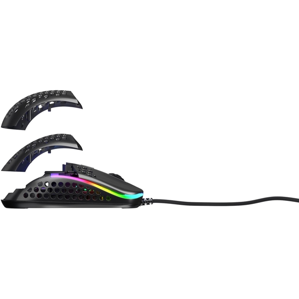 მაუსი Xtrfy M42 RGB Wired Gaming Mouse, USB, Black