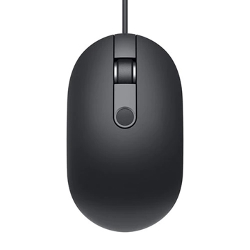 მაუსი Dell MS819, Wired Mouse with Fingerprint Reader, Black