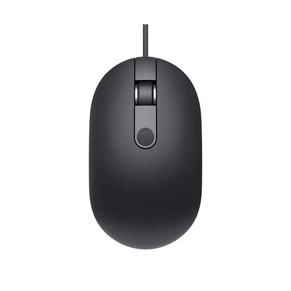 მაუსი Dell MS819, Wired Mouse with Fingerprint Reader, Black