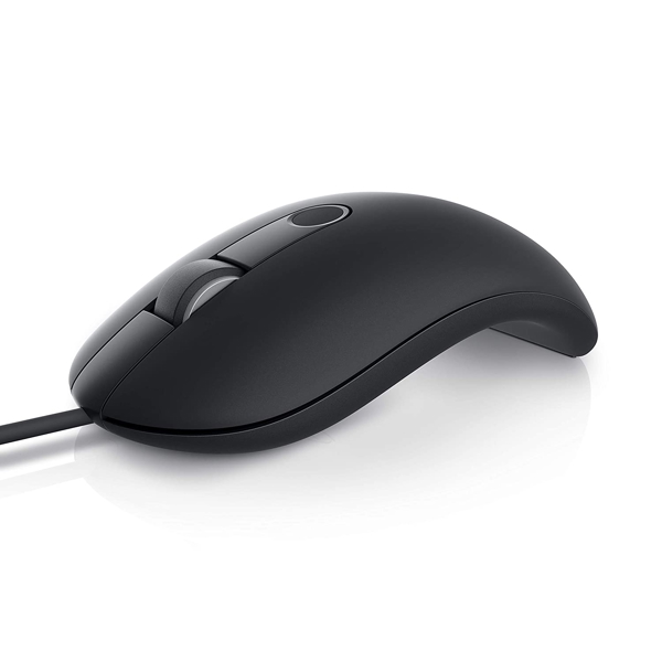 მაუსი Dell MS819, Wired Mouse with Fingerprint Reader, Black