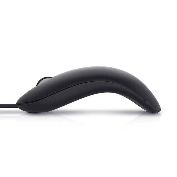 მაუსი Dell MS819, Wired Mouse with Fingerprint Reader, Black