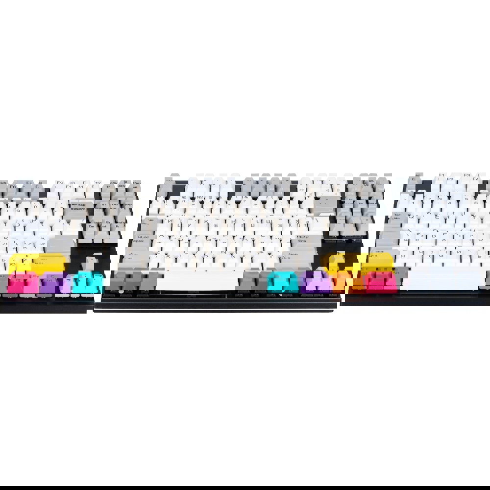 კლავიატურა Varmilo VA87M CMYK, Cherry MX Brown, USB, Wired Gaming Keyboard