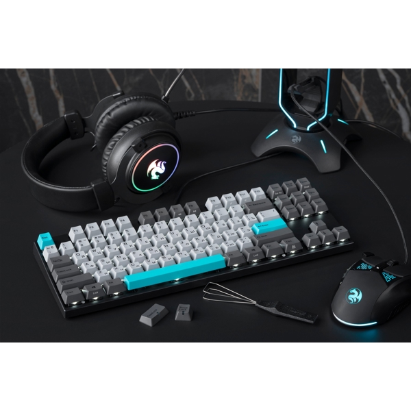 კლავიატურა Varmilo VA87M Moonlight, Cherry MX Blue, USB, Wired Gaming Keyboard