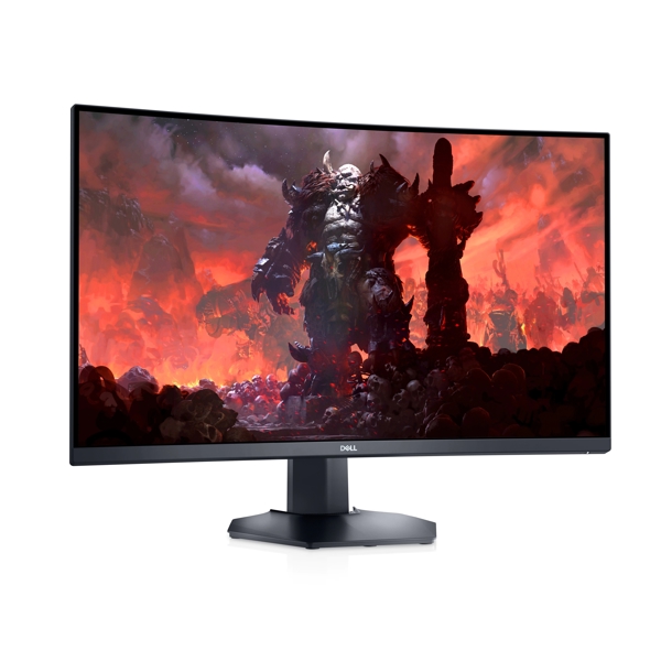 მონიტორი Dell S3222DGM, 31.5", Curved, Gaming Monitor, QHD, VA, HDMI, DP, Black