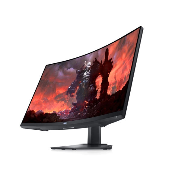 მონიტორი Dell S3222DGM, 31.5", Curved, Gaming Monitor, QHD, VA, HDMI, DP, Black