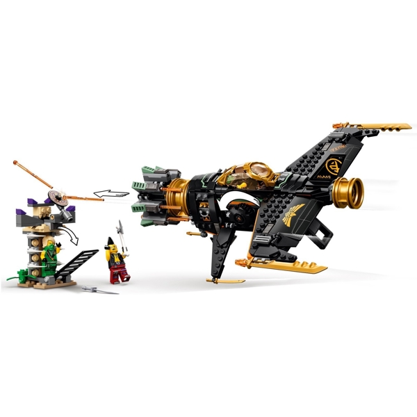 ასაწყობი თვითმფრინავი Lego 71736, Ninjago Boulder Blaster