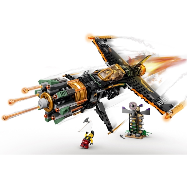 ასაწყობი თვითმფრინავი Lego 71736, Ninjago Boulder Blaster