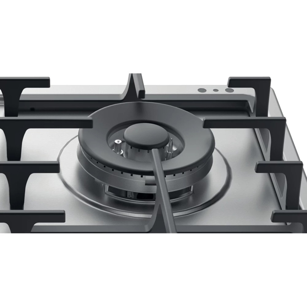 ჩასაშენებელი ქურის ზედაპირი Hotpoint PPH 60G DF/IX, Silver