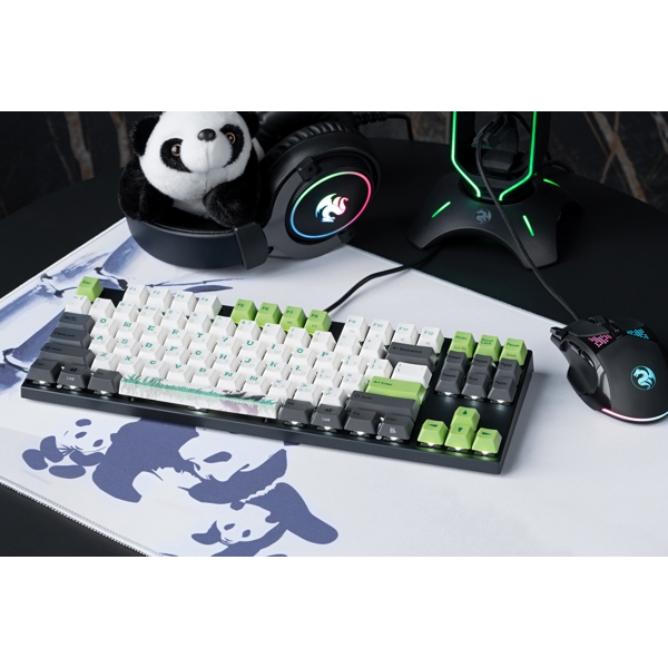 კლავიატურა Varmilo VA87M Panda, Cherry MX Blue, USB, Wired Gaming Keyboard