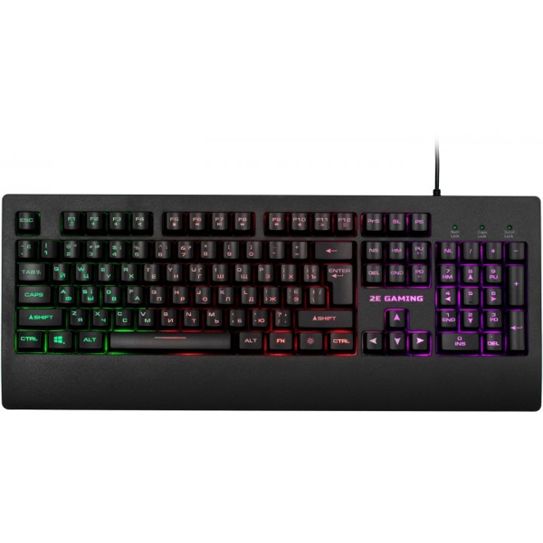 2E KG330, Wired, LED, Gaming Keyboard, Black