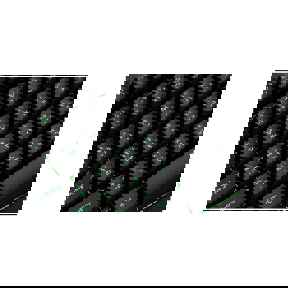 კლავიატურა 2E KG330, Wired, LED, Gaming Keyboard, Black