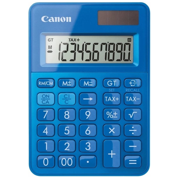 კალკულატორი Canon 0289C001AB LS100KMBL, Office calculator, Blue