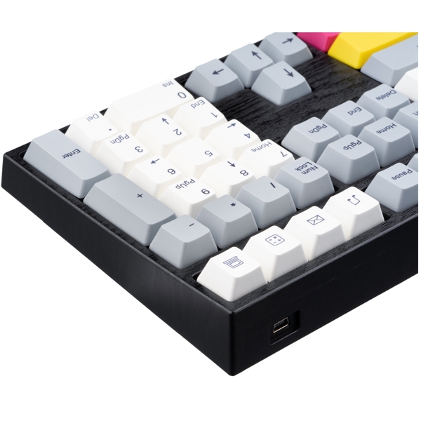 კლავიატურა Varmilo VA108M CMYK, Cherry MX Red, USB, Wired Gaming Keyboard