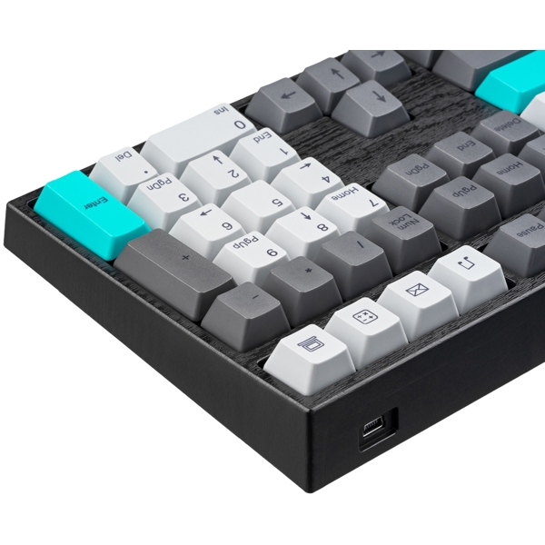 კლავიატურა Varmilo VA108M Moonlight, Cherry MX Blue, USB, Wired Gaming Keyboard