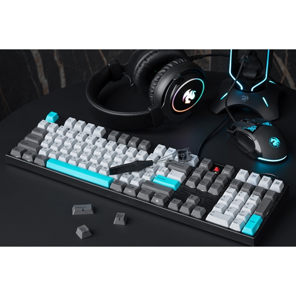 კლავიატურა Varmilo VA108M Moonlight, Cherry MX Blue, USB, Wired Gaming Keyboard