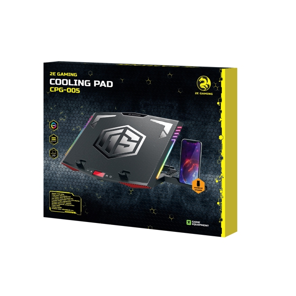 2E 2E-CPG-005 Gaming Cooling Pad Black