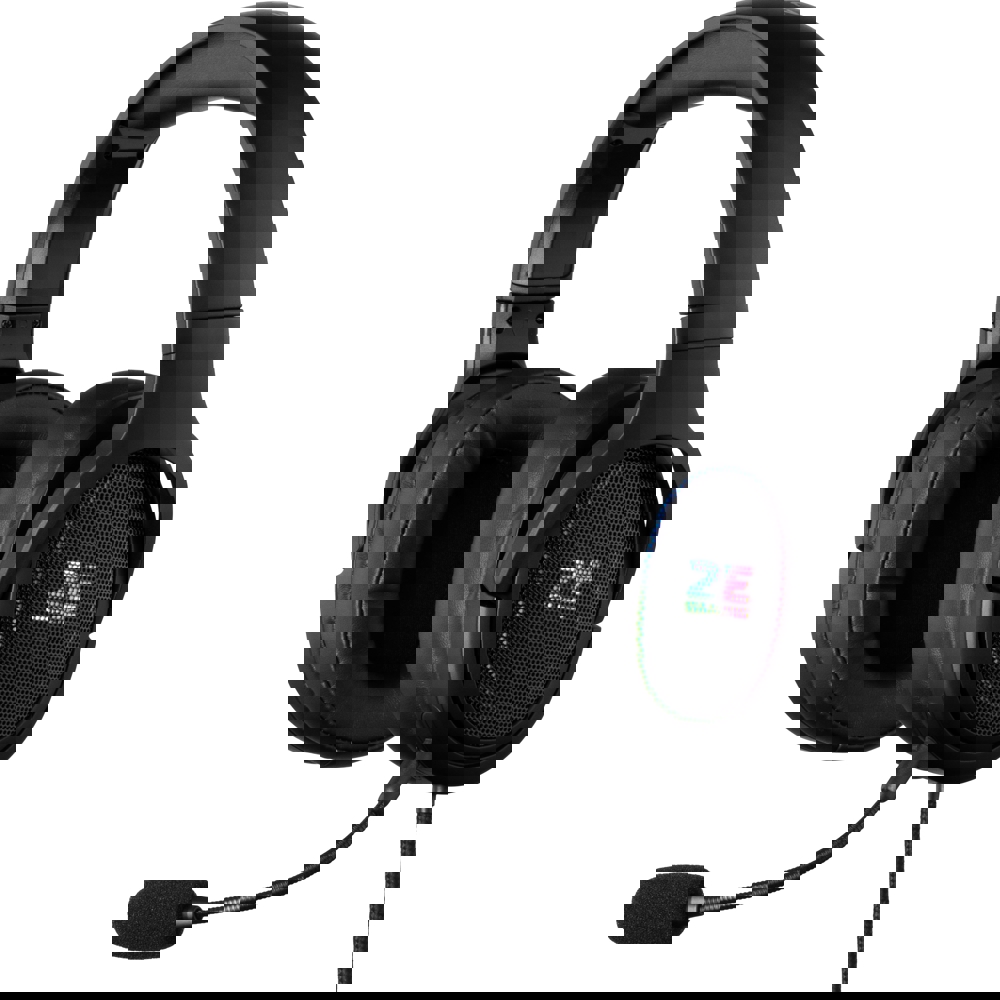 ყურსასმენი 2E HG330 Wired, RGB, 3.5mm, Gaming Headse Black