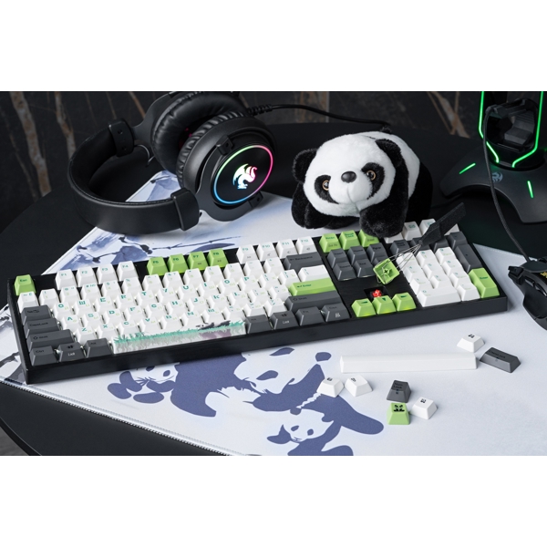 კლავიატურა Varmilo VA108M Panda, Cherry MX Brown, USB, Wired Gaming Keyboard