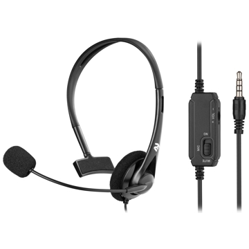 ყურსასმენი 2E CH11 PC Headset Mono, Wired, 3.5mm Black