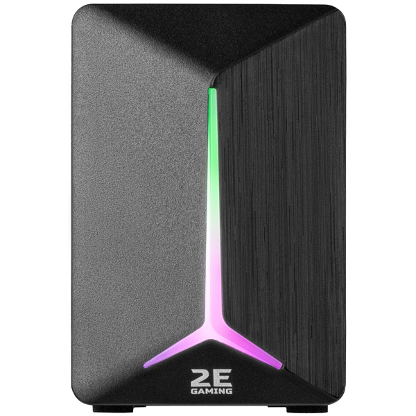 2E SG300B Gaming Speakers  2.0 RGB, 3.5mm, Black