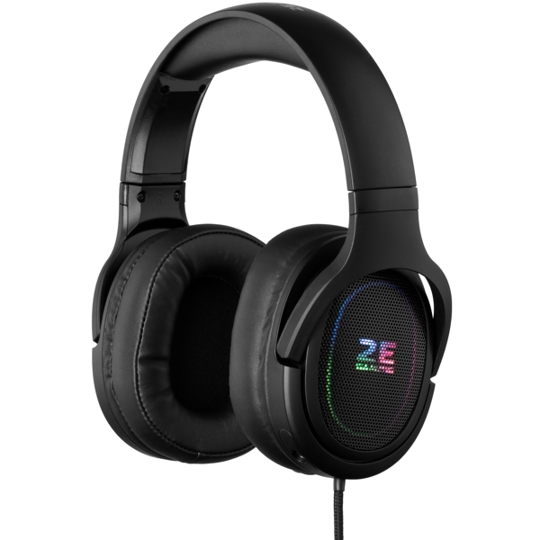 ყურსასმენი 2E HG330 Wired Gaming Headset, RGB, USB 7.1, Black