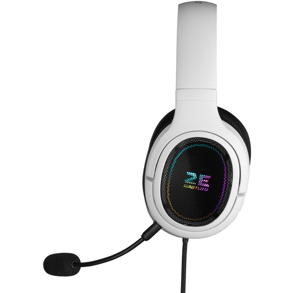 ყურსასმენი 2E HG330 Wired Gaming Headset, RGB, USB 7.1, White