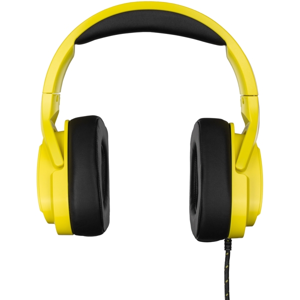 ყურსასმენი 2E HG340 Wired, Gaming Headset  RGB, 3.5mm, Yellow