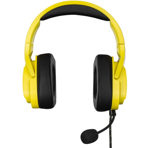 ყურსასმენი 2E HG340 Wired, Gaming Headset  RGB, 3.5mm, Yellow