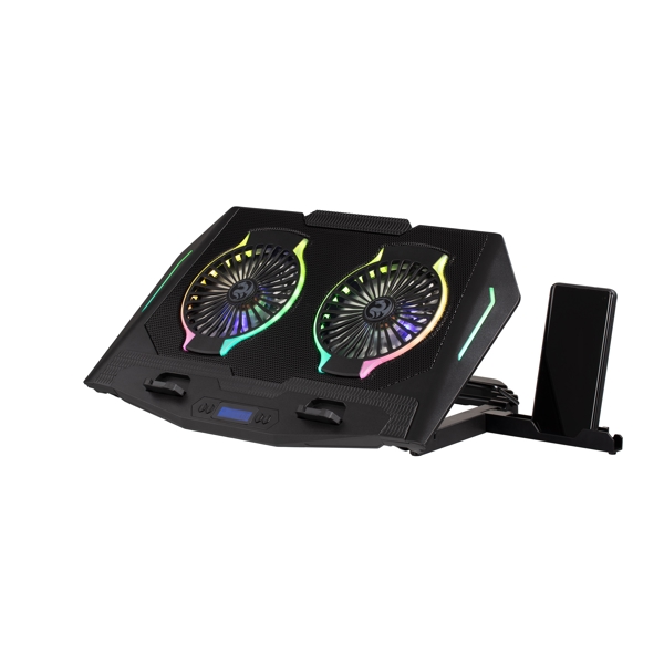 ნოუთბუქის გამაგრილებელი 2E 2E-CPG-006 Gaming Cooling Pad Black