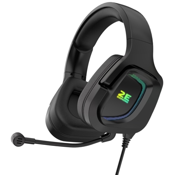 2E HG340 Wired Gaming Headset RGB, USB 7.1, Black