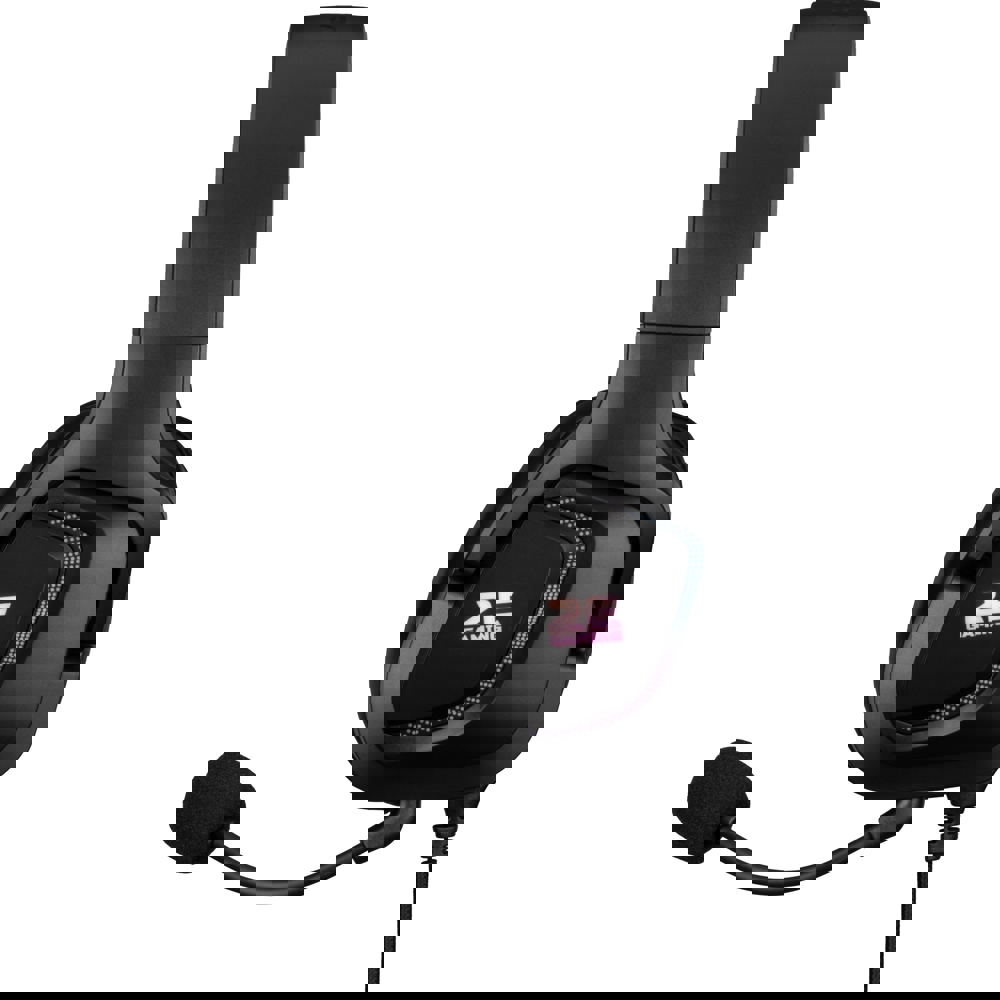 ყურსასმენი 2E HG340 Wired Gaming Headset RGB, USB 7.1, Black