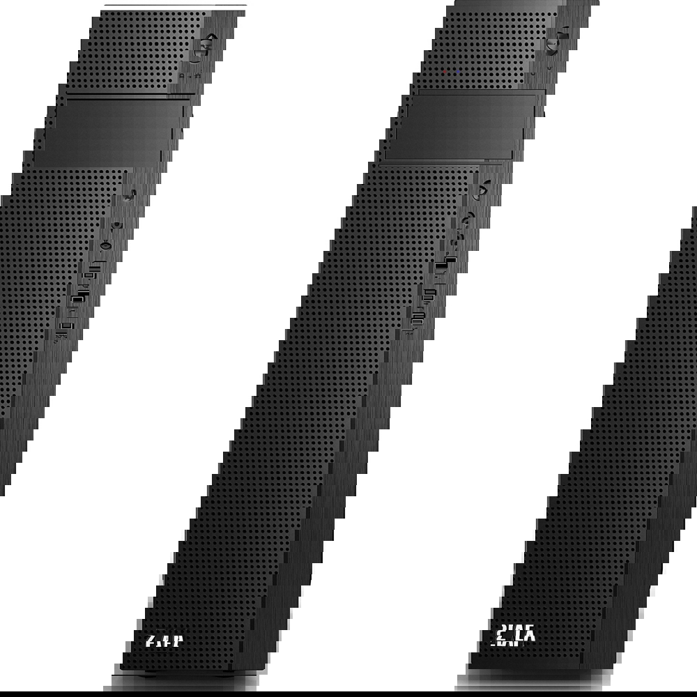 2E E185-400 ALFA Computer Case, MidT, PSU 2E ATX400W, MidT, 2xUSB2.0, 1xUSB3.0, steel (side panel), black