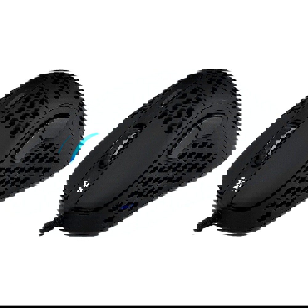 მაუსი Dream Machines DM6 HOLEY S Wired Gaming Mouse, USB, Black